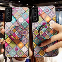 에스닉 자개 스마트톡 스트랩 세트 케이스