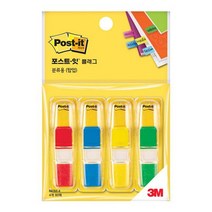 3M 포스트잇 플래그 팝업 683M 4 일반4색, 없음