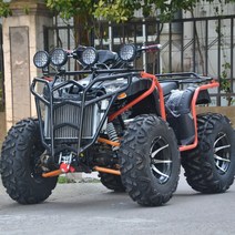사륜바이크 제설ATV 농업용사발이 4륜오토바이 정비 쿼드 가솔린 4 륜 4WD 300cc, 1.Big Bull AT