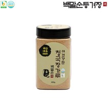 잘 띄운 청국장의 영양을 그대로 담은 청국장 가루 400g 600g, 백말순 청국장가루400g