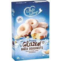 화이트윙스 글레이즈드 베이크드 도넛 믹스 290g White Wings Glazed Baked Donut Mix, 1팩
