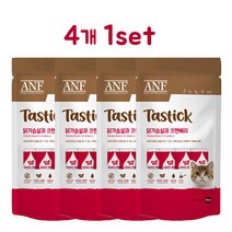 ANF 테이스틱 56g 4종 중 1선택 고양이 간식, 4개, 닭가슴살 앤 크랜베리