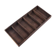 GHSHOP 안경 진열장 마무리 케이스 쇼케이스 안경용 소형 보관함 보석 정리함 가게 시계 귀걸이 안경 안경, 기타, 활기 없는, 6 그리드 다크 브라운