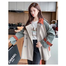여성 특이한 디자인 트렌치코트 C31