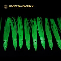 [락크웰] RW-1012 야광갈치/루어꼴뚜기/베이트웜/바다낚시꼴뚜기/11.5cm/6.5cm/핑크꼴뚜기/야광꼴뚜기, 핑크(11.5cm)20개