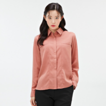 [체이스컬트] DP03 솔리드 베이직 블라우스 AERG5451B0K (9281400)