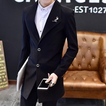 남성 꾸안꾸 데일리 양복 싱글 블레이져