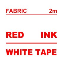 휴대용 라벨 프린터 미니 라벨기 12mm 라벨 Dymo Letratag 91201 12267 LT-100H 기계, 12 White Fabric_01 12mm
