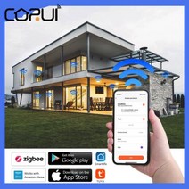 CORUI-Tuya ZigBee PIR 모션 센서 자동화 인체 적외선 감지기 무선 미니 보안 스마트 라이프 게이트웨이 허브, CHINA_10Pcs