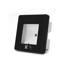 DC12V 125Khz 13.56Mhz RFID 바코드 2D QR 코드 리더 액세스 제어 Wigand USB RS232 R85 인터페이스 86 86MM, AE) R35D 125Khz black