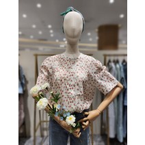 써스데이아일랜드 플라워 블라우스(T224MBL303W)(2249977)