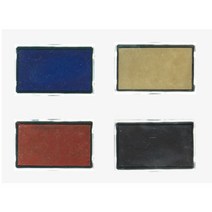 맥스 자동스탬프 리필 패드, C-17, 청색패드