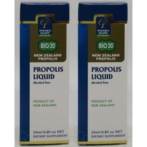 Manuka Health Propolis Liquid BIO30 마누카헬스 뉴질랜드 액상 프로폴리스 알코올 프리 25ml 2팩