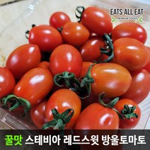 이츠올릿 프리미엄 스테비아 설탕 레드 스윗 방울 대추 토마토 산지직송 단 토망고, 완숙토마토(1kgx1팩)