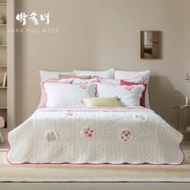 [SS 슈퍼싱글] 23SS최신상 박술녀 순면광목 워싱 침구세트 작품명 화원