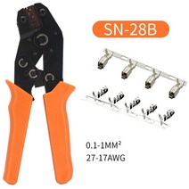 전동 충전 터미널 슬리브 유압 SR 압착기 터미널 래칫 와이어 압착 펜치 교환 다이 SN4 0.5 1.5mm2 22 16WG, 07 SN2