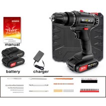 dcf887p2a 임팩드릴 36VF 전기 무선 드라이버 충전식 배터리 드릴 전원 도구 비트 슈트와 충격, 06 Package F