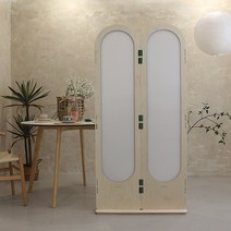 고야 폴리 자작나무 2단 파티션 (1600) 까페 사무실 칸막이 인테리어 가림막 가벽, 혼합색상