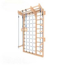 구름사다리 사다리랙 크로스핏 천장 실내등반 등반대, 3.2mx1.5m 미니 4-in-1 조합