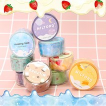 마인드웨이브 멜팅 다이컷 마스킹테이프, 갤럭시