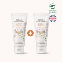오가본 씨앗품은 데일리 아기 안심 선크림 50ml 1+1 코스모스 유기농, FREE