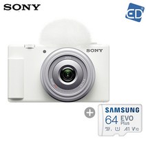 [소니정품] ZV-1F 브이로그 카메라 /디지털 카메라/ED, 08 ZV-1F 브이로그카메라+64G메모리-화이트