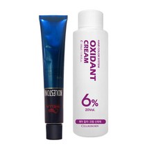 웰라 뉴콜레스톤 퍼펙트 퓨어컬러 염색제 80g + 산화제 100ml, 블루실버 6/88, 1세트