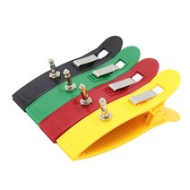 소아과 수의학 전극 클립 E.K.G. Clamp 안전검사 계량계측 수질 공사실측 온도 미터측정 토양