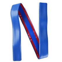 아우디부품 용품 DIY Refit Spoiler 자동차 스타일링 탄소 섬유 스포일러 윙 Audi BMW Toyota Honda KIA Hyundai Opel Mazda F, Blue Width 5cm