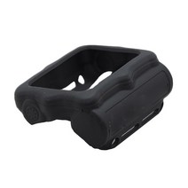 다이빙컴퓨터 스쿠버 다이빙 실리카 젤 실리콘 보호 커버 다이빙 컴퓨터 시계, 블랙 노 로프