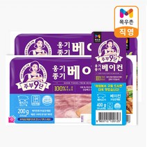 목우촌 주부9단 옹기종기 베이컨 번들 200gX2개, 아이스박스포장, 200g