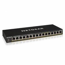 [NETGEAR] 넷기어 GS316PP [스위칭허브/16포트/1000Mbps/PoE+]