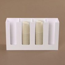 카페온 4구 종이컵 정리함 테이크아웃컵 디스펜서, 상세 참조, 상세 참조