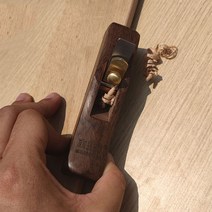 손대패 수동대패 흑단 작은 가장자리 라운딩 비행기 목공 모따기 트리밍 평면 미니 HandPlaner 도구 DIY 휴, 02 2PCS