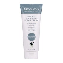 무구 MooGoo Skin Milk Udder Cream 스킨밀크 염소우유 바디크림 200g, 1팩