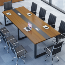 회의용 10인테이블 2400 세미나 회의실 책상 테이블, 길이 160 폭 100 높이 74
