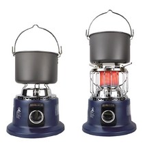 부탄가스난로 실외용히터 가스웨어 이소 프로 히터 lpg 가스난로, 블루(각도off기능/상부개방버너모드), 1개