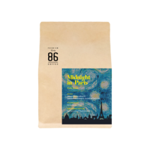 블렌드원두 86커피 미드나잇인파리 다크로스팅 분쇄 홀빈, 200g, 프렌치프레스