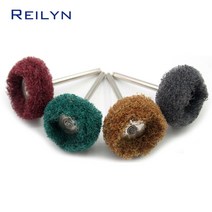 연마용 스폰지 비트 천 표면 박리 녹 제거 그라인더 드레멜 회전 도구 3mm 12 개, 01 12pcs_05 Mix parcel