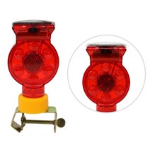 도로 안전사고 방지 휀스용 위험 경고등 안전경고등, 1개