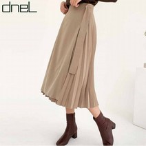 드넬 랩주름스커트DWS24251A