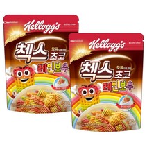 켈로그 첵스초코 레인보우 시리얼, 380g, 2개