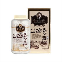 (주)인산가 정품 9회 인산죽염 500g 고체+홍삼초코크런치(49g), 3박스