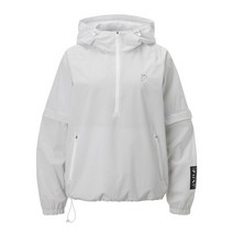 이안 폴터 디자인 IJP DESIGN 이안폴터디자인 여성 반집업 후드 레인웨어 IPL3AWR851 WH, M