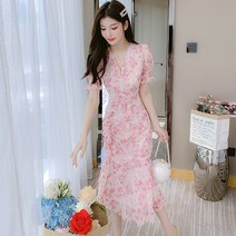 3월 상견례 룩 엄마 돌잔치 결혼식 하객 원피스 4월 웨딩 촬영 5월 예복 77 큰 사이즈 트위드 잔 꽃무늬