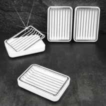 동원바스 스텐 비누 받침대 케이스 비누대 거치대 걸이 받이 홀더 컵대 욕실 호텔 악세사리 받침 비누곽, 스텐 비누받침대