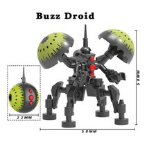 레고 호환 나노 테크닉 밀리터리 블럭 브릭 R2-D2 BB-8 C-3PO R5-D8 K-2SO i688 슈퍼 배틀 버즈 드로이드, 12 E-XP352