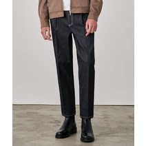 DRAW FIT 릴렉스드 스트레이트 생지 데님 팬츠 [BLUE] RELAXED STRAIGHT RAW DENIM PANTS [BLUE]