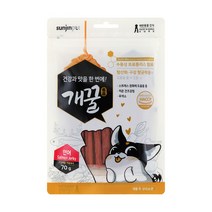 개꿀 프로폴리스 강아지 져키70g 져키, 1개, 연어