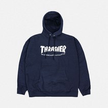 트레셔 SKATE 후드티 네이비